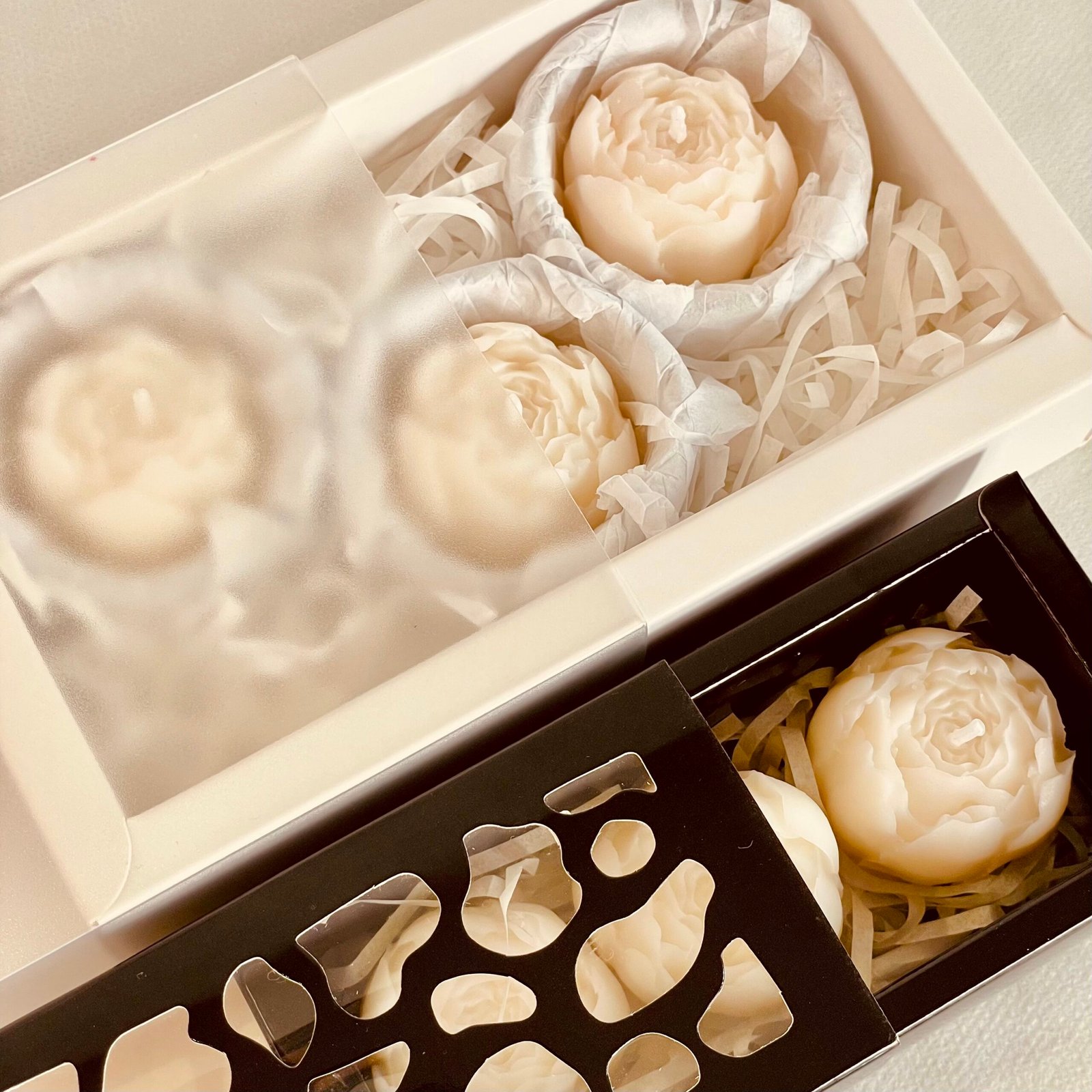 Set cadou 3 + 3 bujori - imagine 3