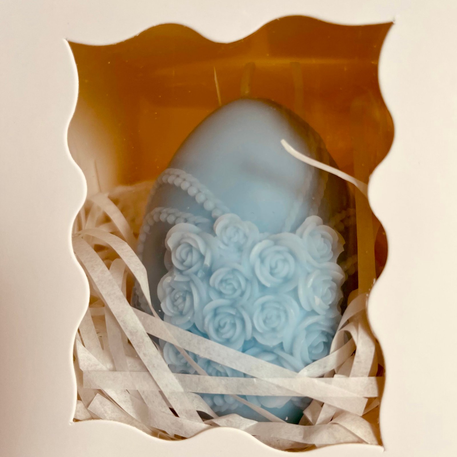 Ouă de Paște cu flori ( 2 buc ) - imagine 4