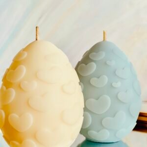 Ouă de Paște cu inimioare ( 2 buc )